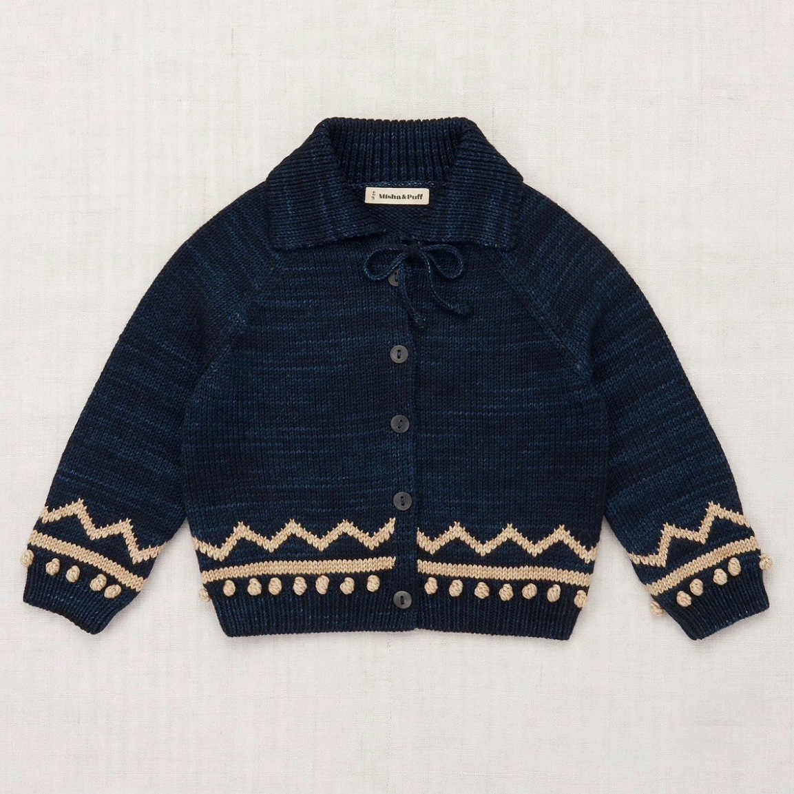 Knit Cardigan Infant - MP Áo khoác len đan bóng