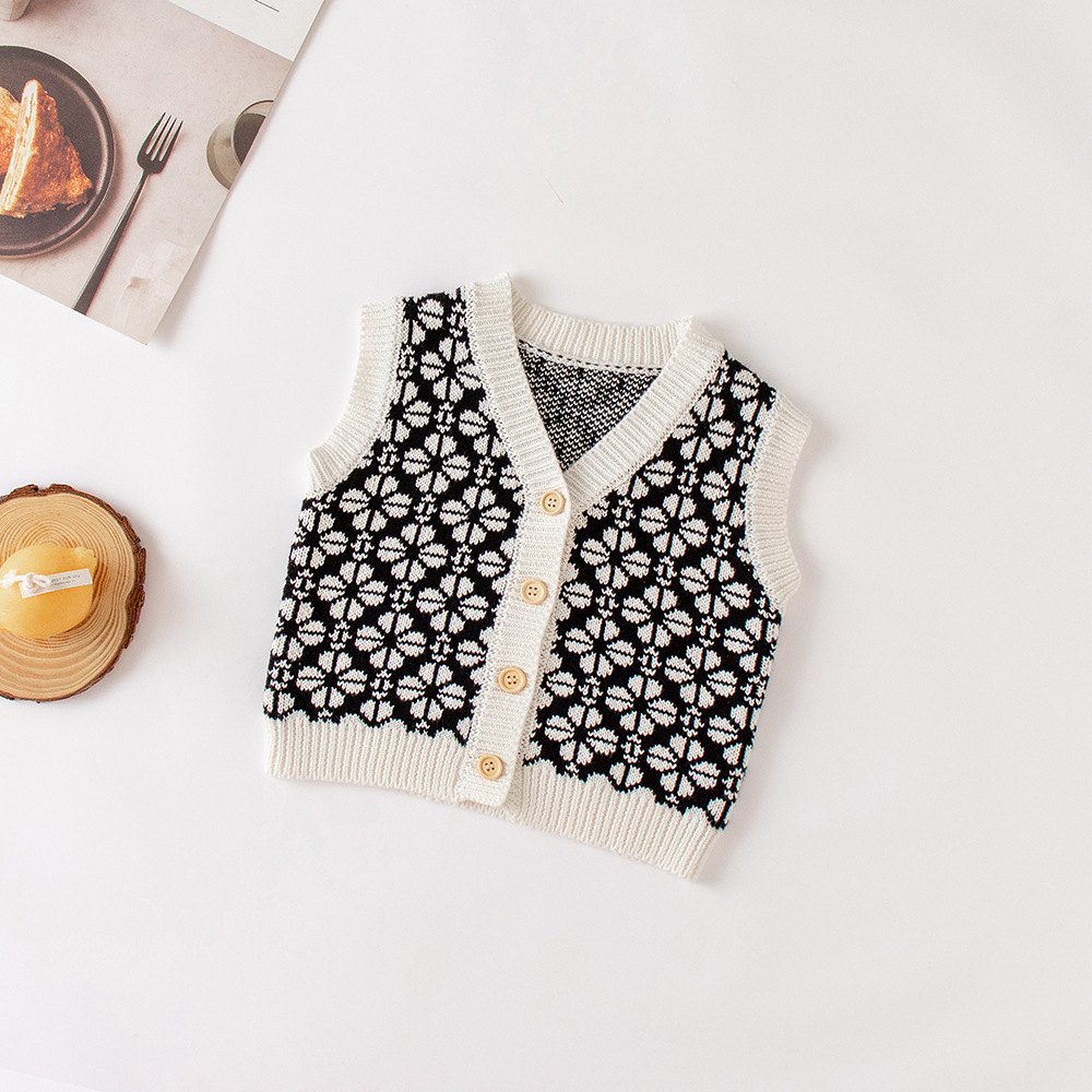 Knit Cardigan Infant - 2025 Spring and Autumn New Girls