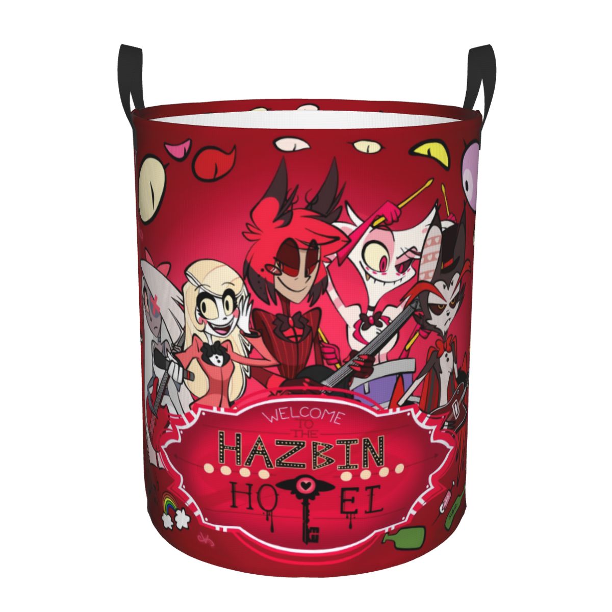 Baby Clothing H&M - Anime H-Hazbin Hotels Laundry Basket Collapsible