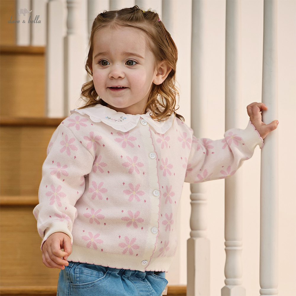Knit Cardigan Infant - Dave Bella Children Sweater Cardigan Girls