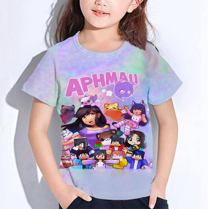 Baby Clothing Deals - Aphmau Meows Cat T Shirts Cartoon