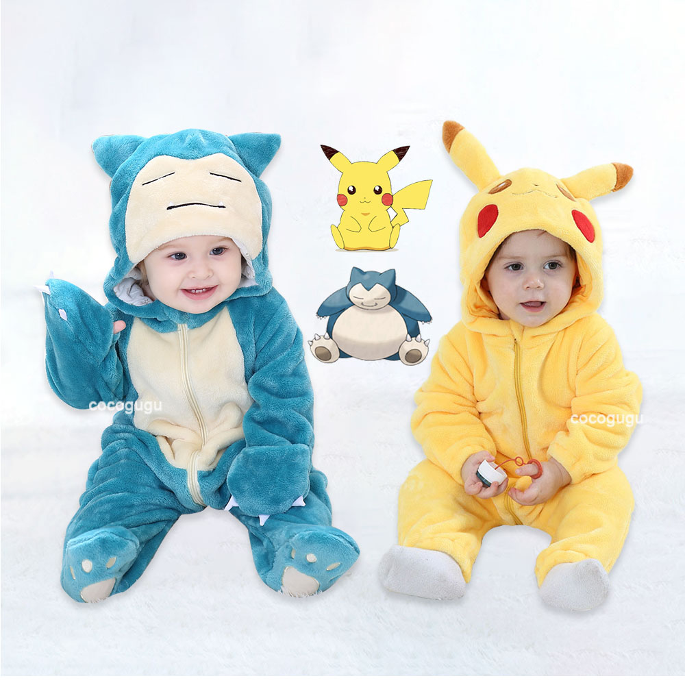Baby Clothing Dividers - Pokemon Costume 0-5 Y Baby Snorlax