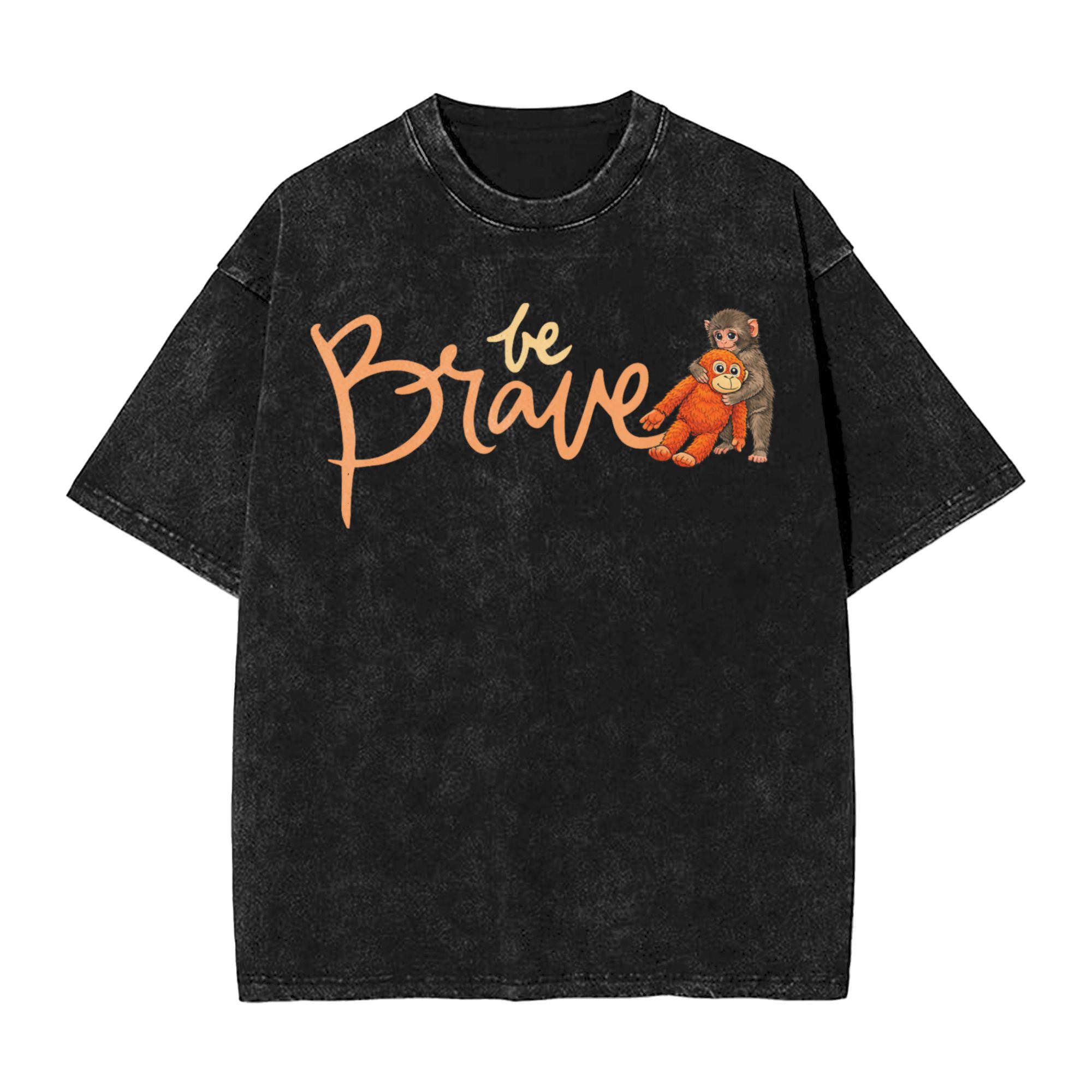 Baby Zoo Clothing - Mens T Shirt Punch Baby Monkey