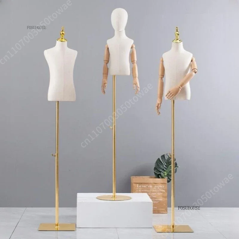 Baby Clothing Store - Kids Mannequin Torso with Adjustable Arms,