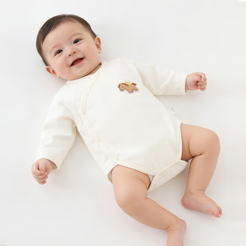 Baby Clothing Layers - Newborn Baby Spring Clothing Long-Sleeve Onesie