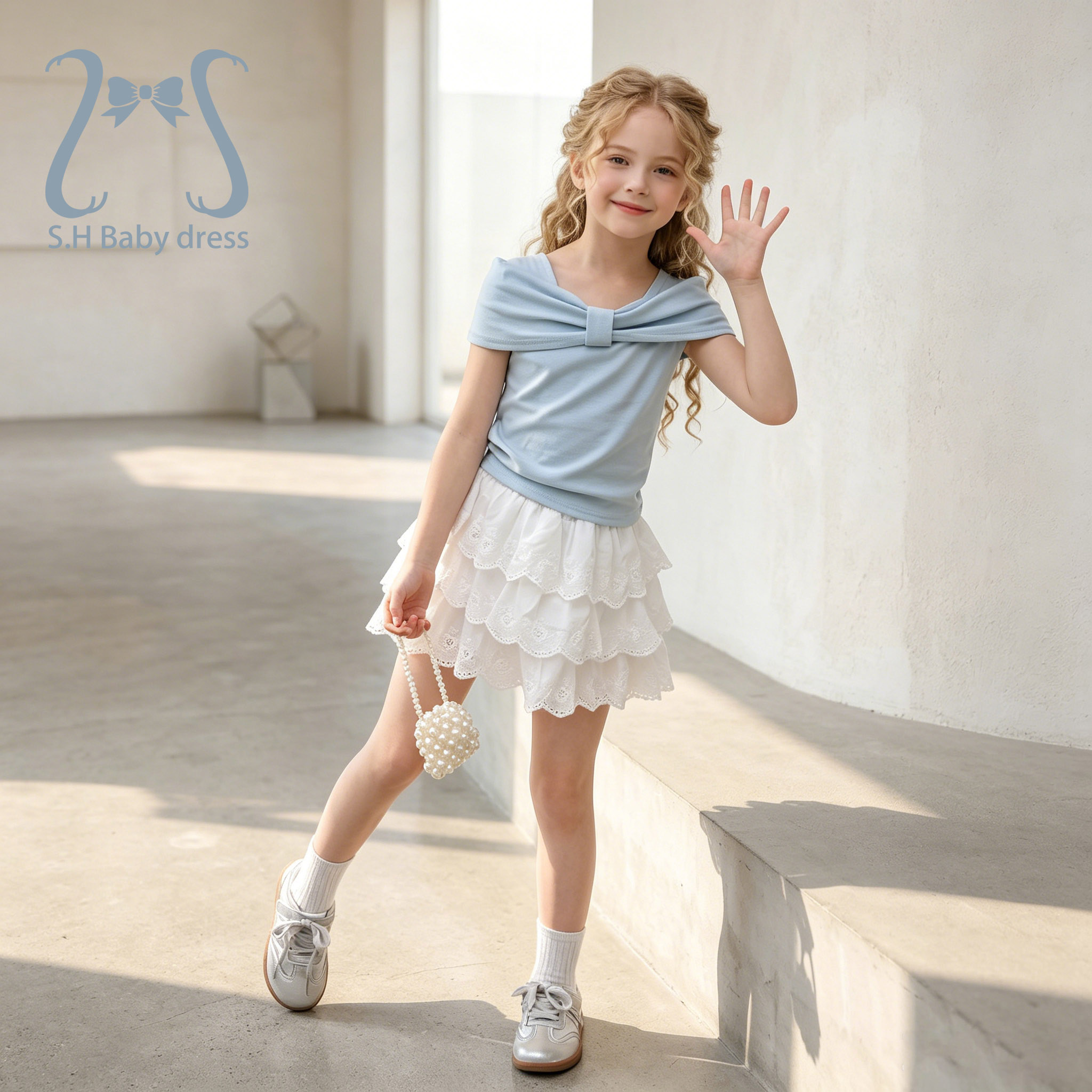 Baby Clothing H&M - 2Pcs/set Summer Children Costume Girls Baby