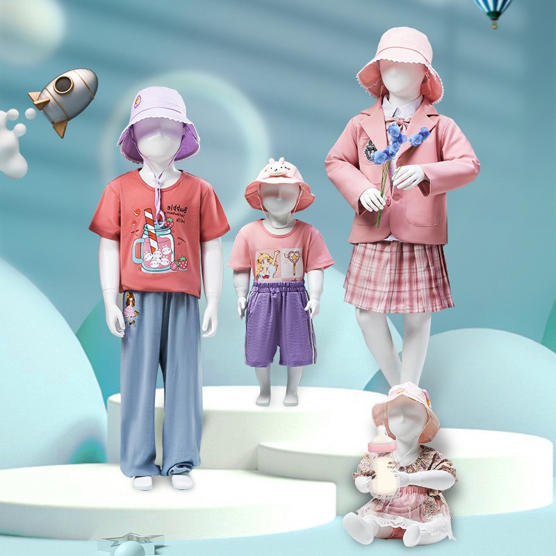 Baby Clothing Store - Children's model props full body children's
