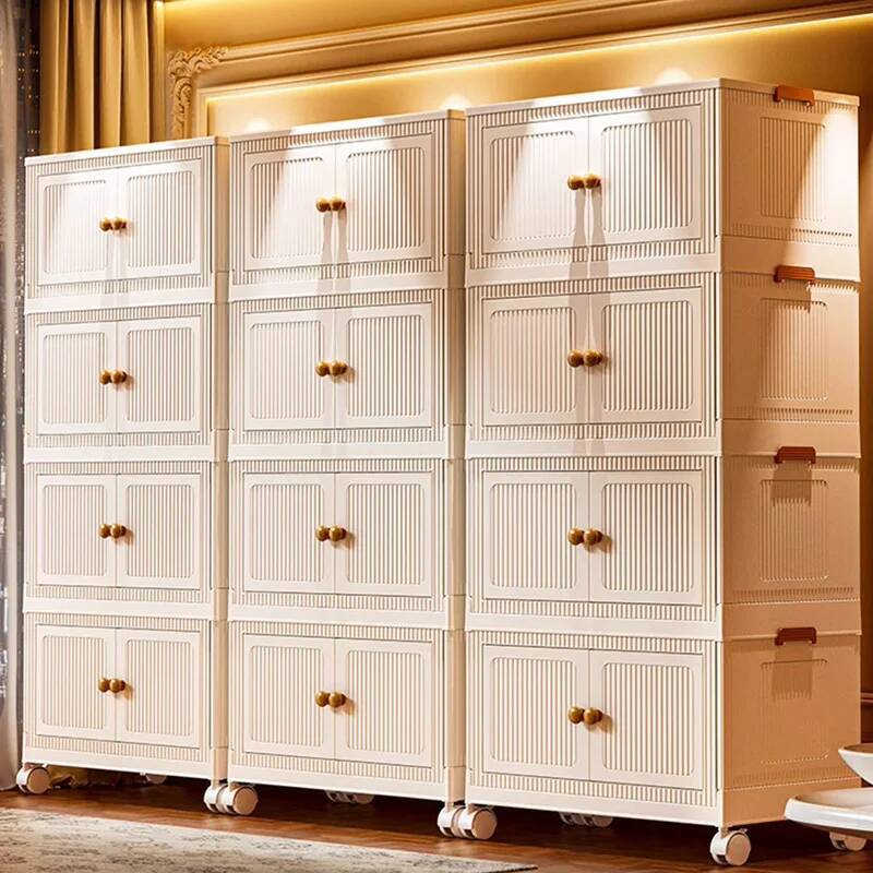 Baby Clothing Wardrobe - Filing Baby Wardrobe Storage Foldable Cabinet