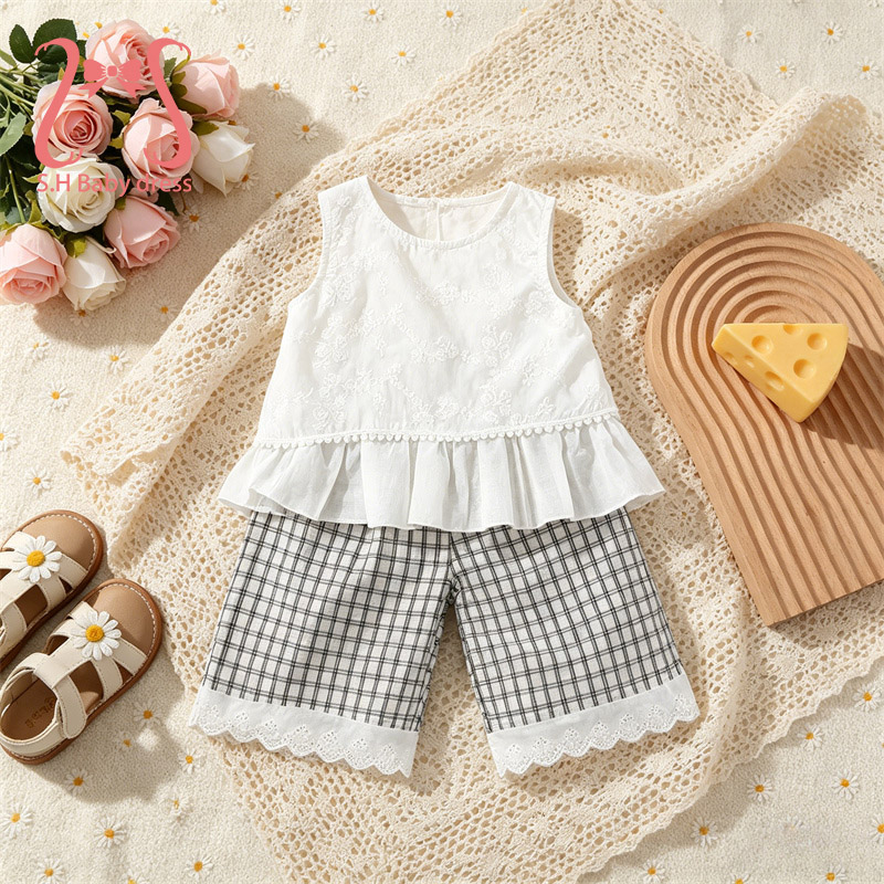 Baby Clothing H&M - 2Pcs/set Children Summer Soft Casual Clothing