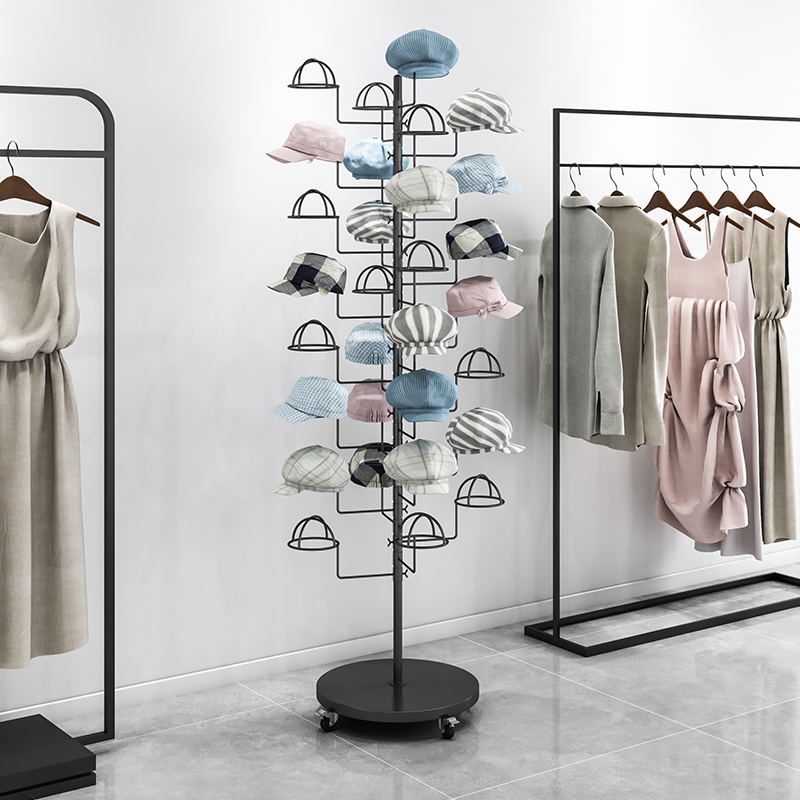 Baby Clothing Layers - Hat display stand Floor-to-ceiling women's clothing