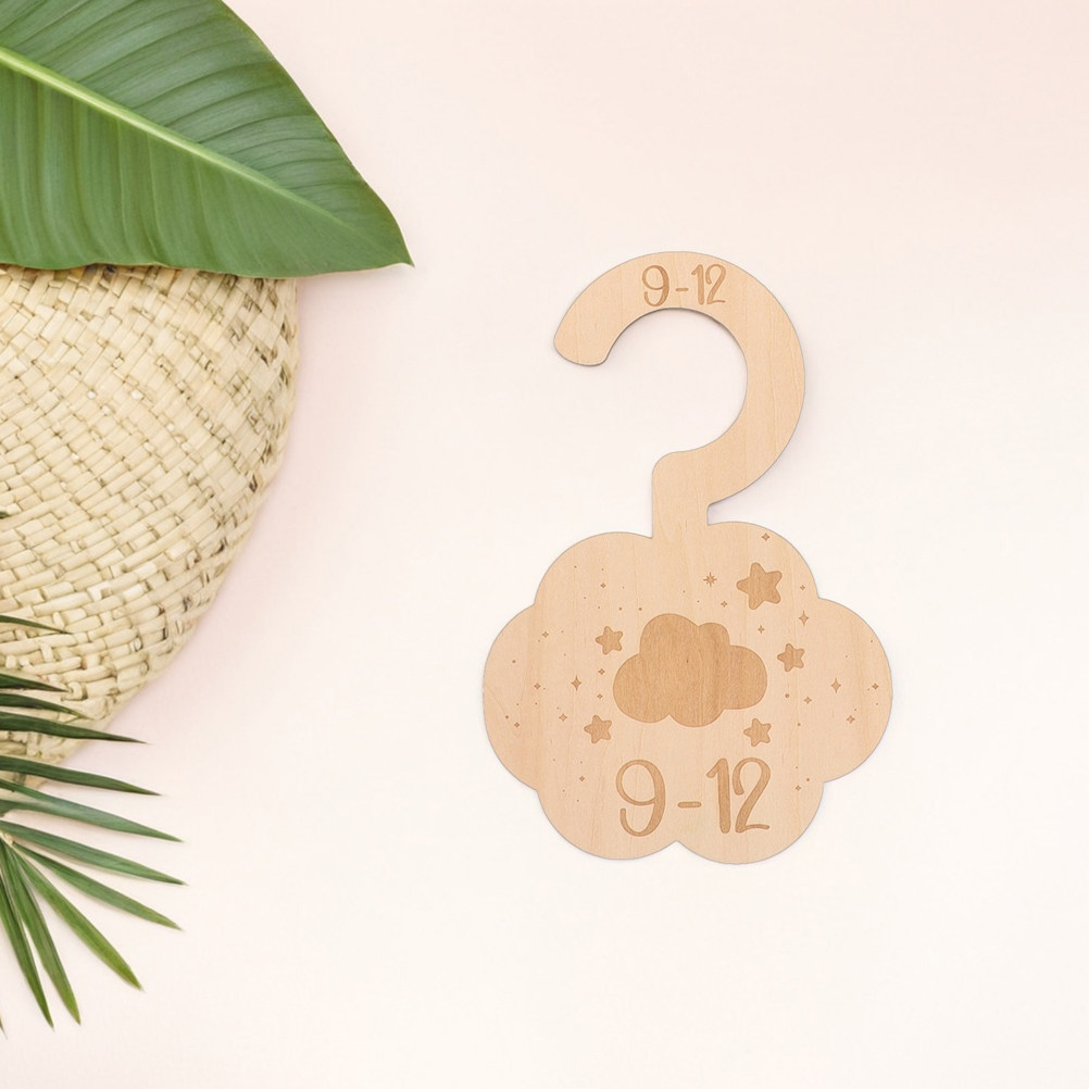 14Pcs Wooden Nursery Clothes D - đánh giá và giá Baby Clothing Dividers