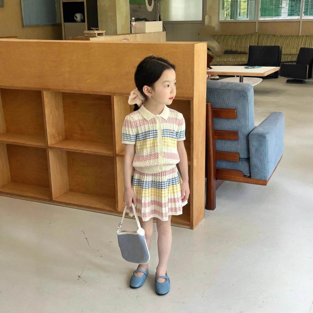 Girls Suit 2025 Summer New Chi - đánh giá và giá Knit Cardigan Infant