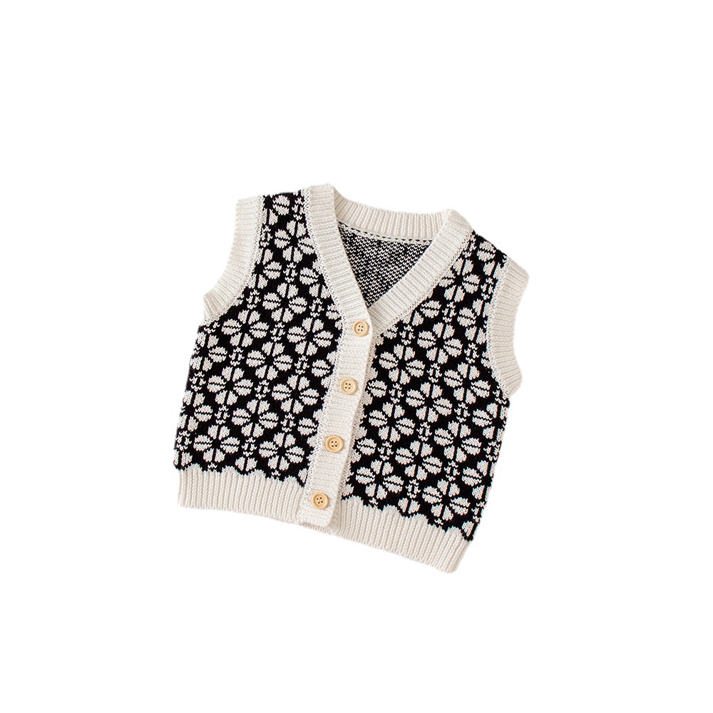 2025 Spring and Autumn New Gir - đánh giá và giá Knit Cardigan Infant
