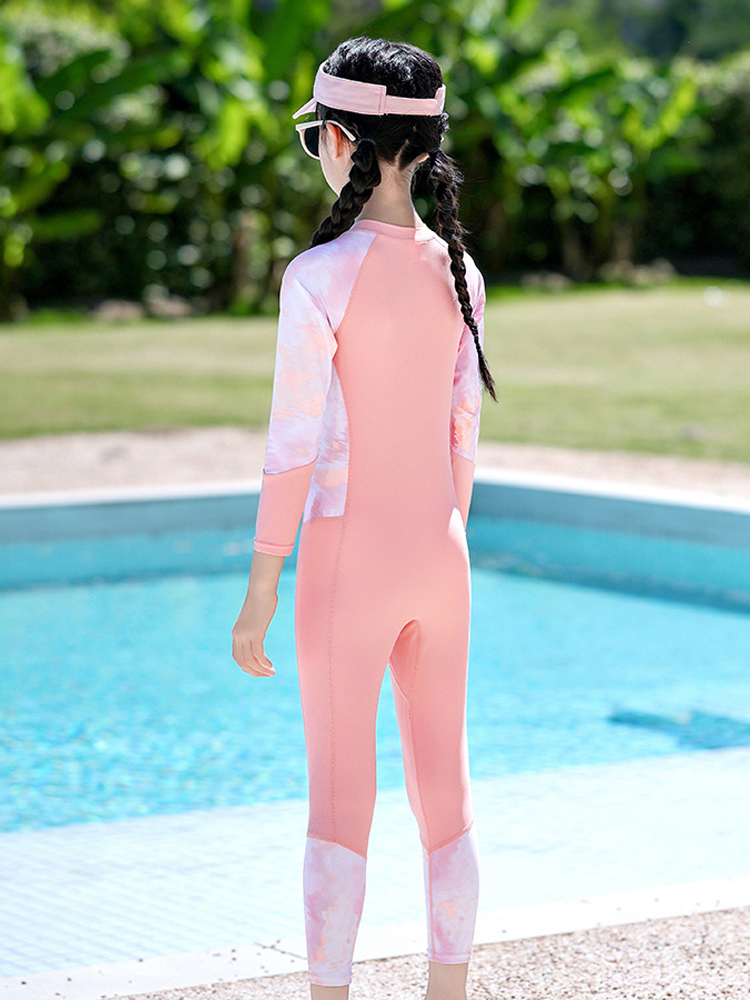 Girls Swimwear One Piece Long  - đánh giá và giá Baby Swimwear Uv