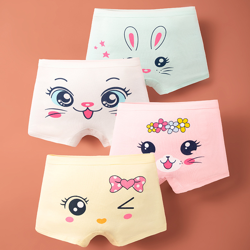 4pcs Cotton Girls Soft Panties - đánh giá và giá Baby Xl