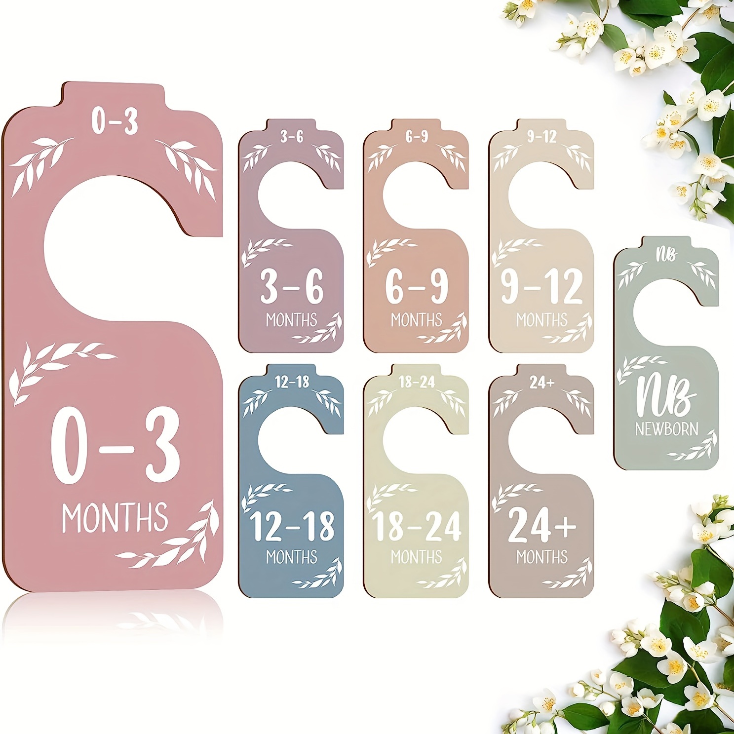 8pcs Wooden Baby Closet Divide - đánh giá và giá Baby Clothing Wardrobe