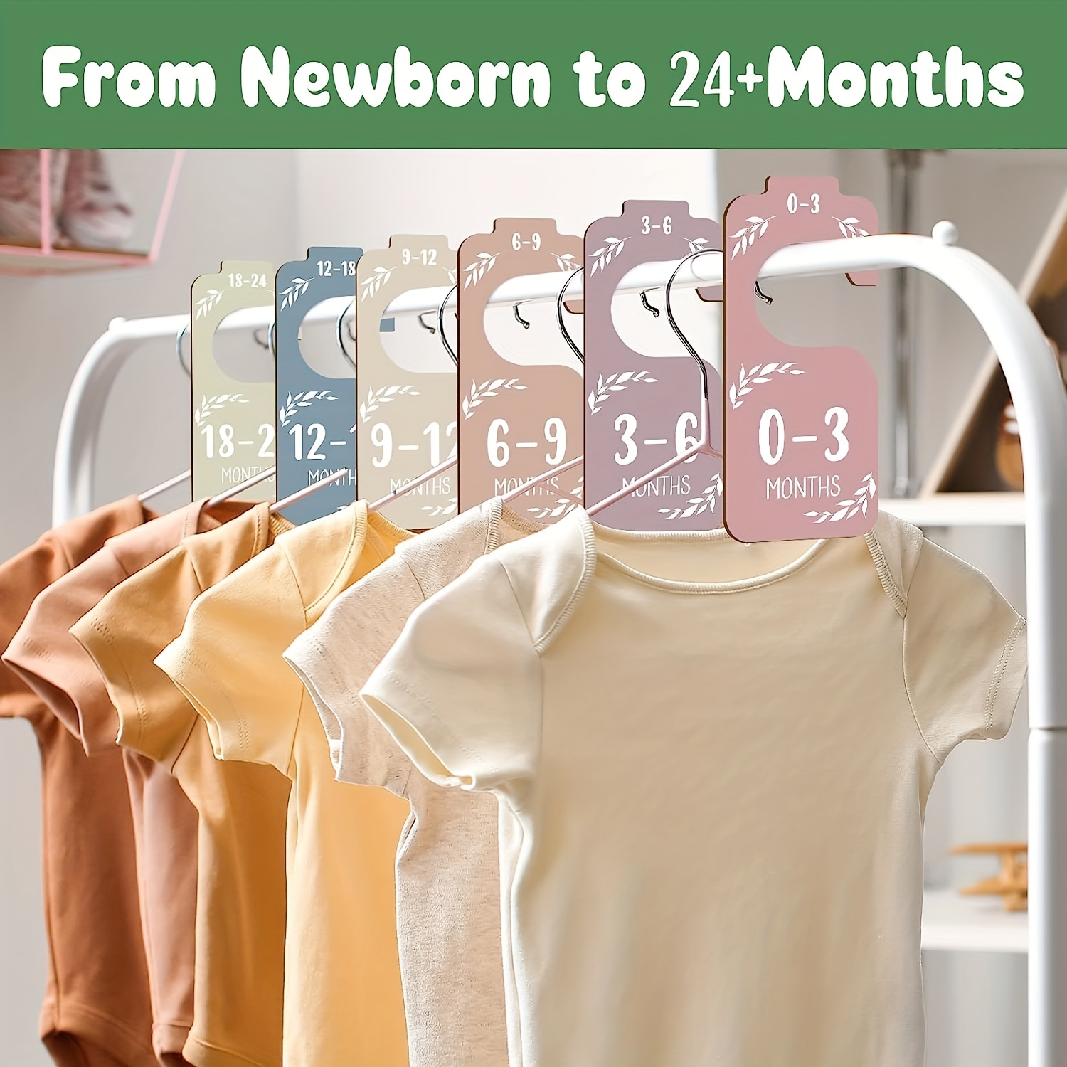 8pcs Wooden Baby Closet Divide - đánh giá và giá Baby Clothing Wardrobe