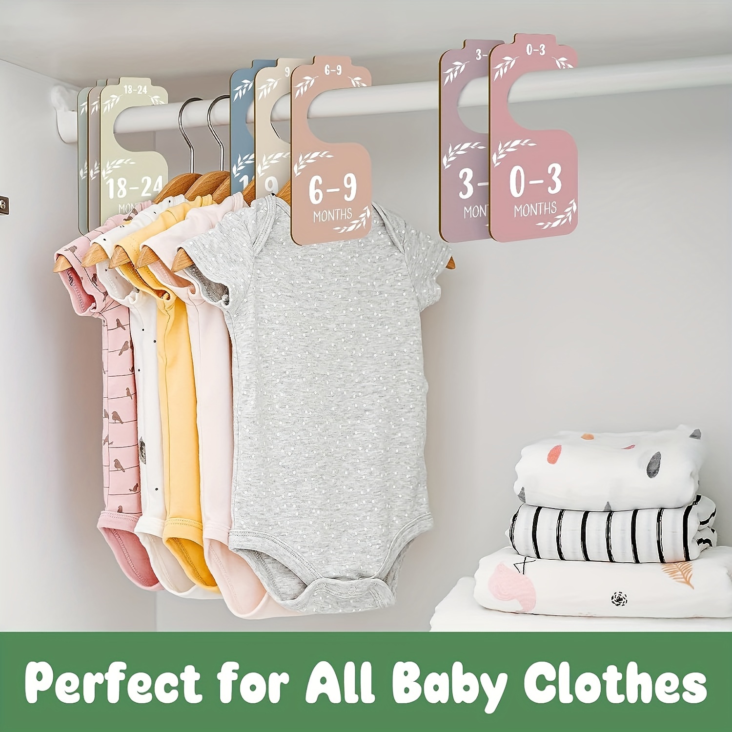 8pcs Wooden Baby Closet Divide - đánh giá và giá Baby Clothing Wardrobe