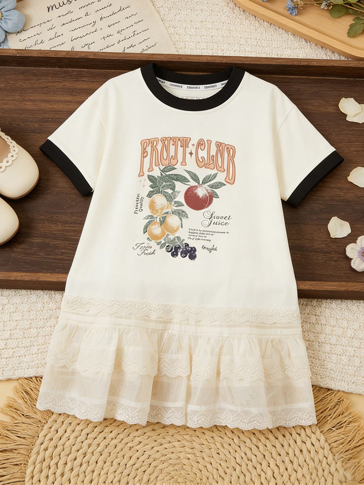 Toddler Girls Fruit Graphic T- - đánh giá và giá Baby Clothing H&M