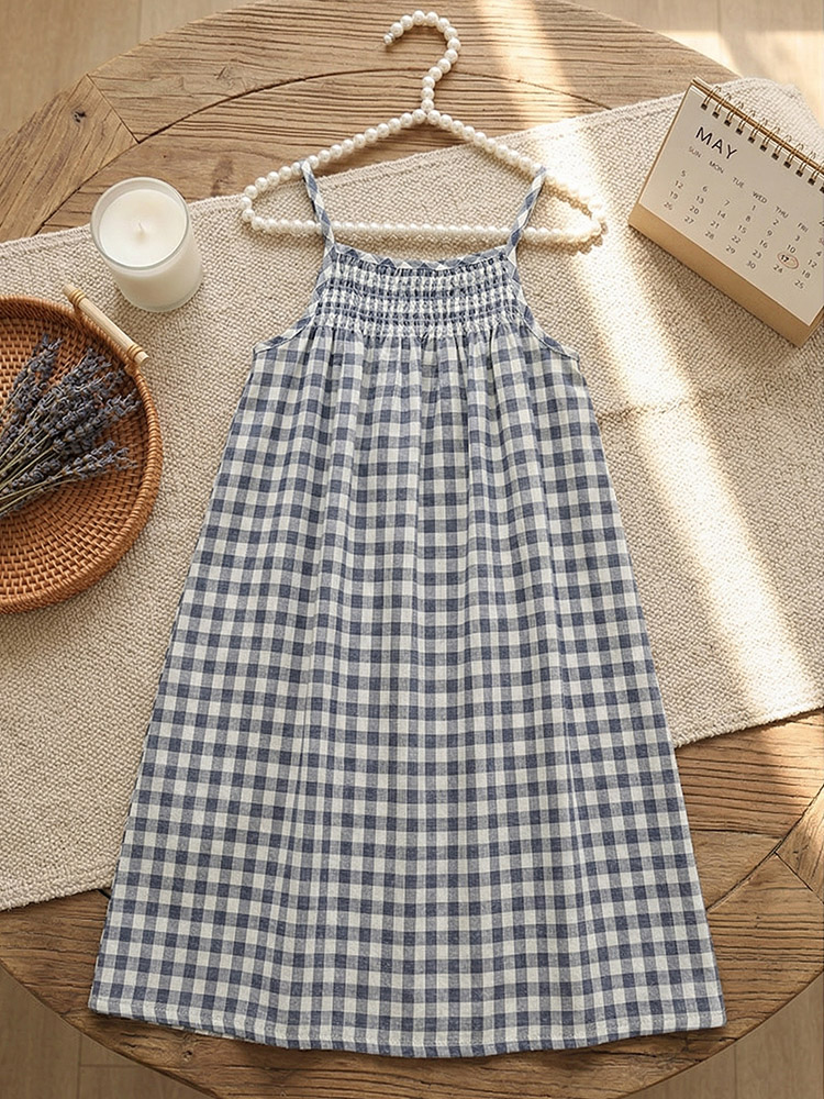 Toddler Girls Plaid Cami Dress - đánh giá và giá Baby Clothing H&M