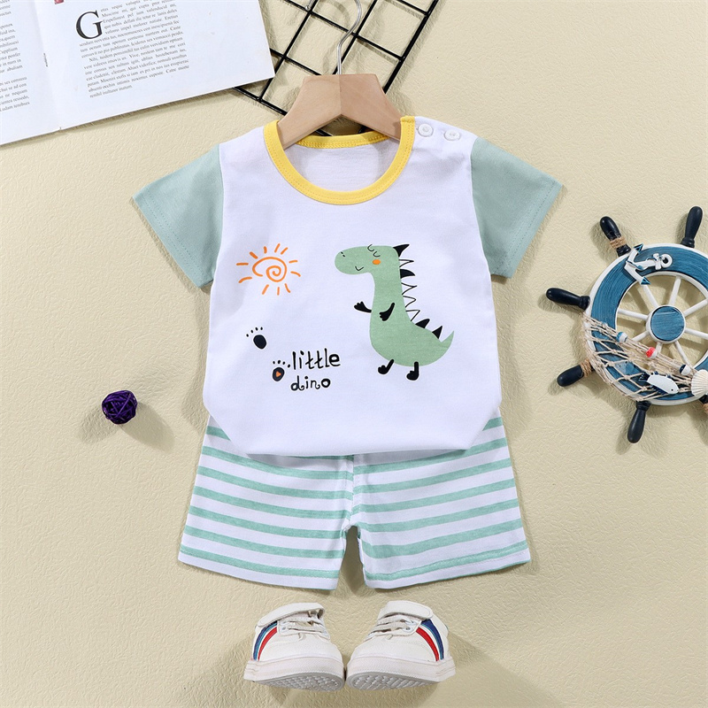 Cotton Tees+Shorts 2-piece Tra - đánh giá và giá Baby Clothing Dividers