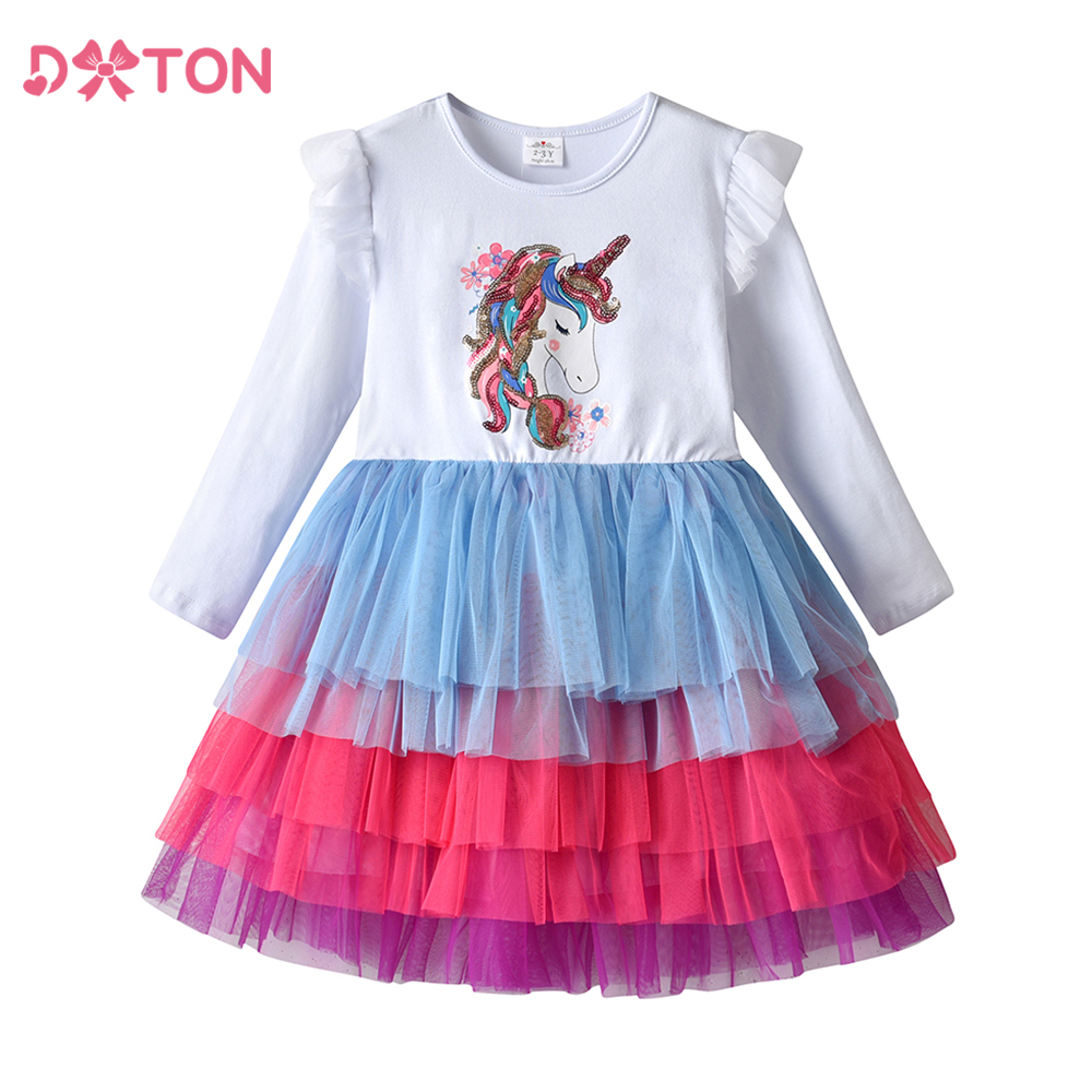 DXTON Children Cake Dress For  - đánh giá và giá Baby Clothing Layers