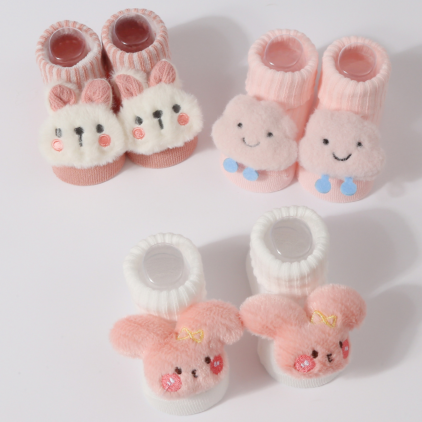 3Pairs/set Baby Socks Girls Bo - đánh giá và giá Baby Clothing Dividers