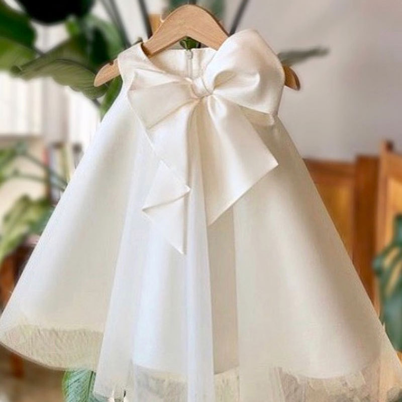 Mùa Hè 2021 Nơ Lớn Đầm Bé Gái  - đánh giá và giá Baby Xl