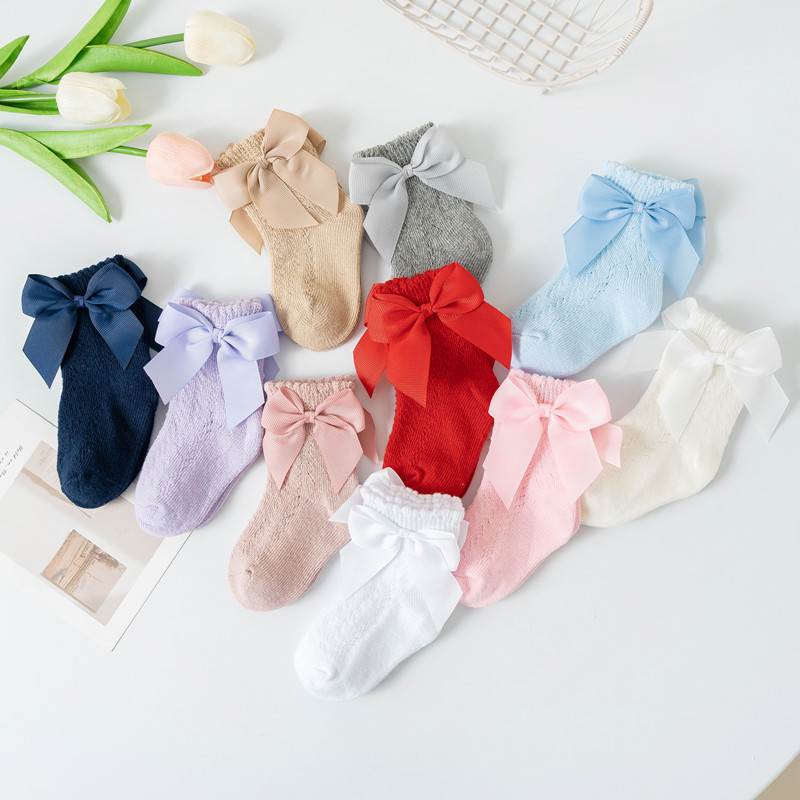 Summer Baby Girls Socks Big Bo - đánh giá và giá Baby Xl