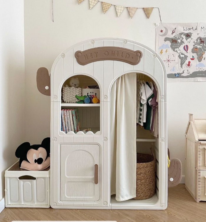 Children's Wardrobe Household  - đánh giá và giá Baby Clothing Wardrobe