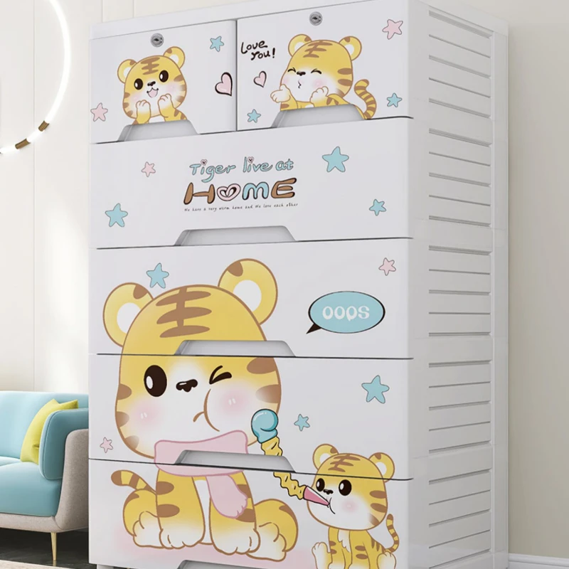 Drawer Storage Cabinet Living  - đánh giá và giá Baby Clothing Wardrobe
