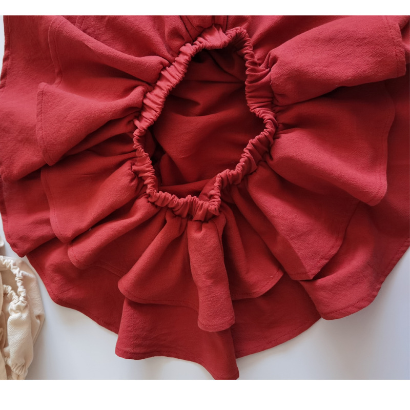 Double Layers Ruffles Lace Bab - đánh giá và giá Baby Clothing Layers