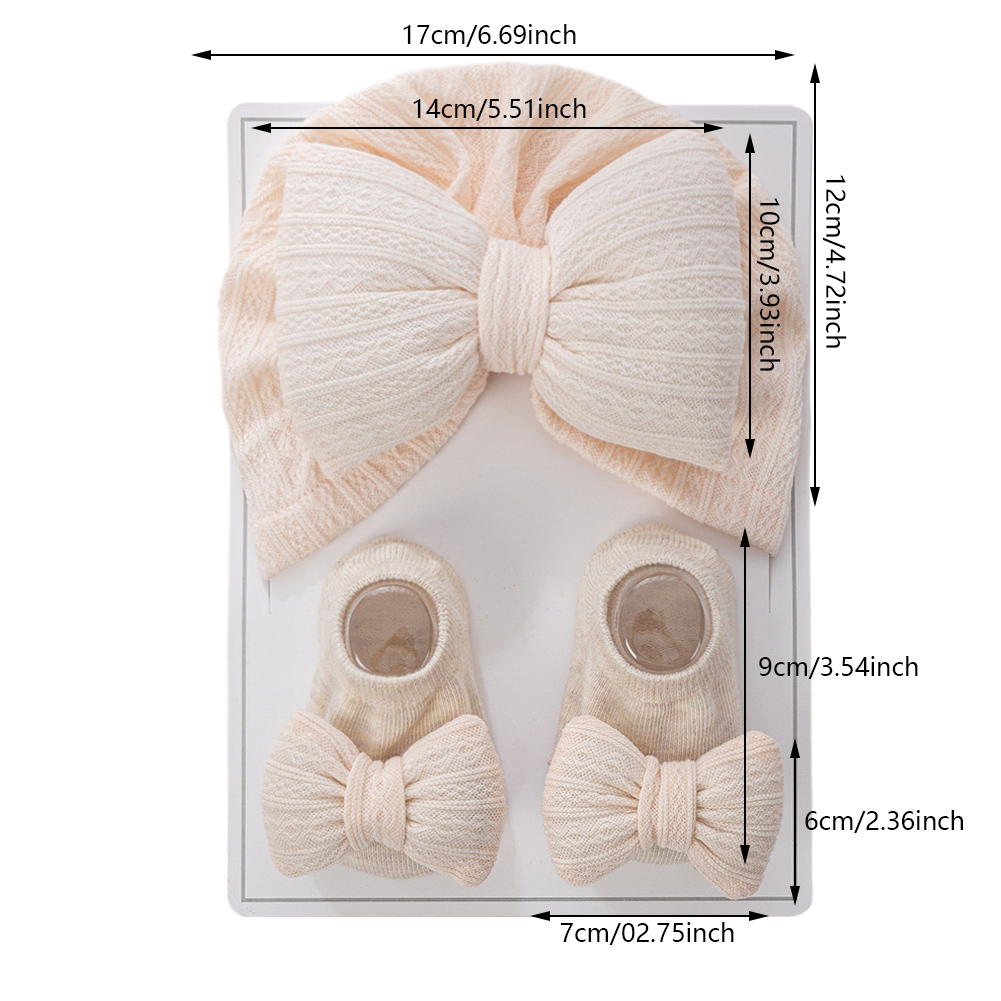 3Pcs/Set Baby Hats Socks Set B - đánh giá và giá Baby Xl