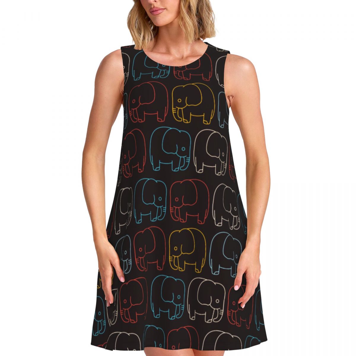 Retro Baby Elephant Dress Colo - đánh giá và giá Baby Clothing H&M