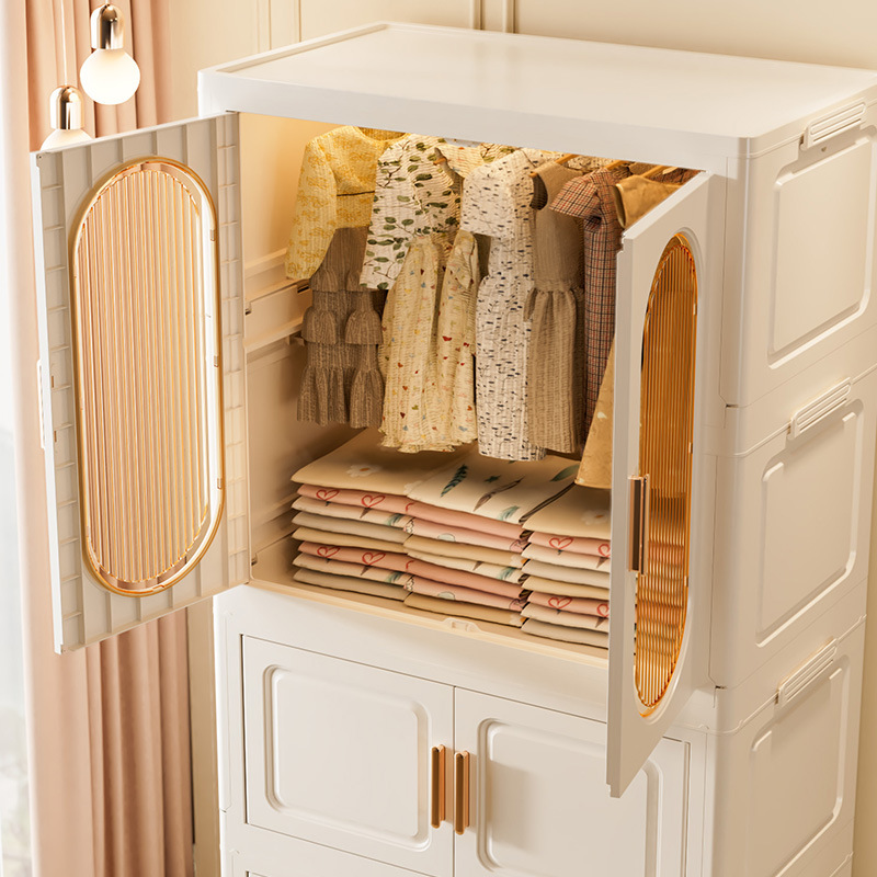 Thickened Storage Cabinet for  - đánh giá và giá Baby Clothing Wardrobe