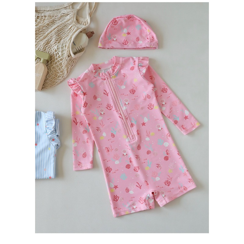 Toddler Kids Long Sleeve One-P - đánh giá và giá Baby Swimwear Uv