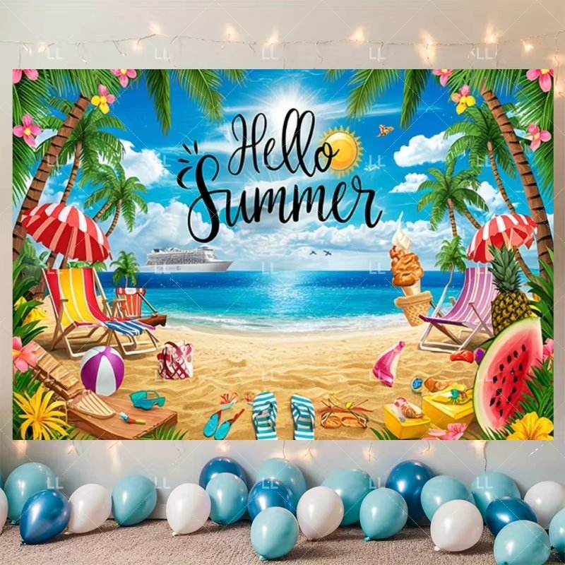 Summer Hawaii Beach Party Deco - đánh giá và giá Baby Clothing Hawaii