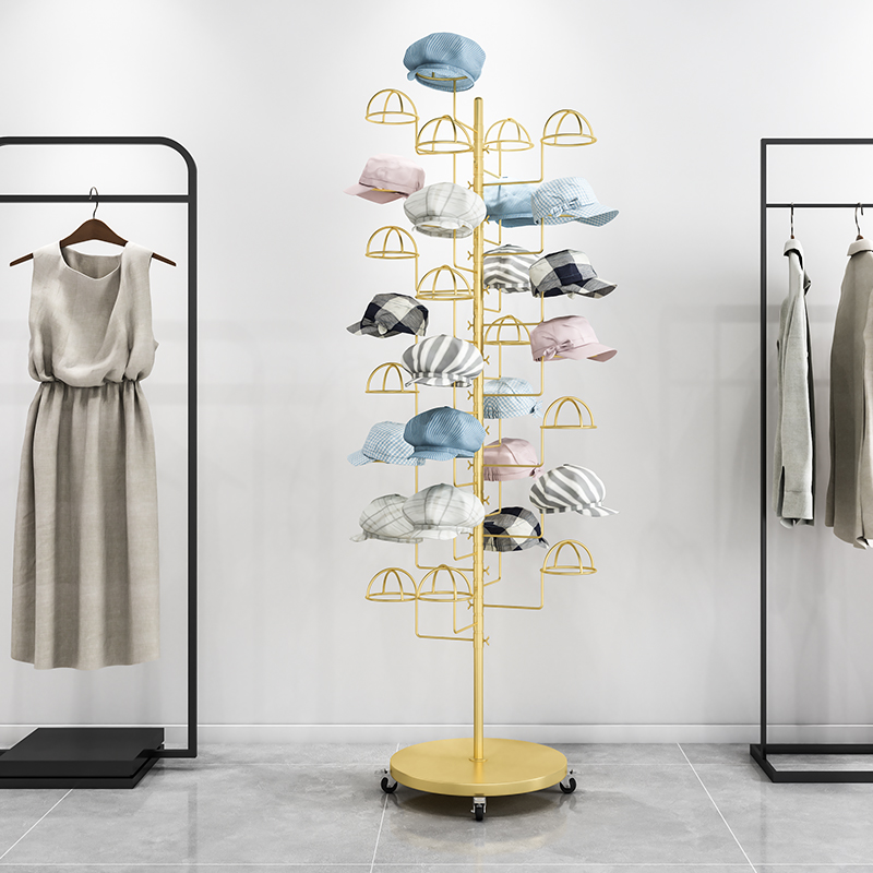 Hat display stand Floor-to-cei - đánh giá và giá Baby Clothing Layers