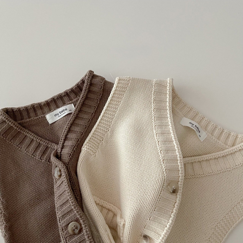 2025 Autumn New Baby Sleeveles - đánh giá và giá Knit Cardigan Infant